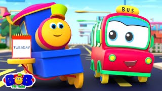 Giorni Della Settimana E Di Più Video Educativi Per Bambini  Bob The Train [upl. by Ainwat699]