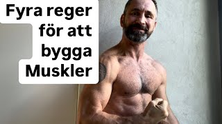 Fyra regler för att bygga muskler [upl. by Gualtiero]