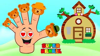 Finger Family  Educational Toddler Learning Videos  Super Renell Kids Songs  Baby Videos [upl. by Margarida48]