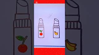 Lipstick Drawing for kids lipstick shortfeed shortvideo shorts [upl. by Nemzzaj546]