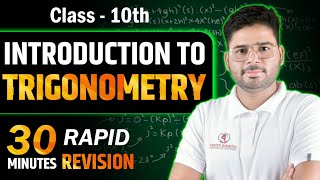 Trigonometry Class 10 One Shot in 30 Mins Rapid revision Series  CBSE Class 10th Maths Chapter 8 [upl. by Miguelita]