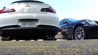 Infiniti G37 Sedan HKS HiPower Exhaust [upl. by Cheshire801]