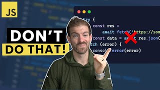 JavaScript Fetch API  One Mistake I ALWAYS MAKE [upl. by Attekahs851]