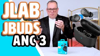 JLab JBuds ANC 3 A BudgetFriendly💰Option for NoiseCancelling Earbuds [upl. by Gertruda364]