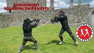 HEMA Longsword Sparring in Kinsale Highlights Part23 [upl. by Rayham]