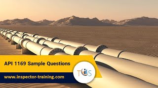 API 1169 Sample Questions  Free Practice Test [upl. by Russ389]