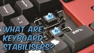 Mechanical Keyboard Stabilizers Overview [upl. by Ynattyrb]