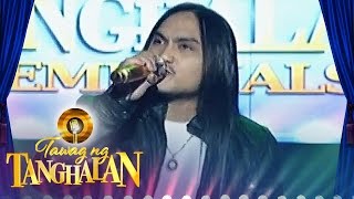 Tawag ng Tanghalan Christofer Mendrez  Dont Stop Believin Round 1 Semifinals [upl. by Idaf]