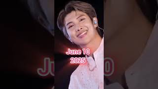 BTS members military discharge dates kpop bts military discharge dates deararmy shortsvideo [upl. by Nedroj]