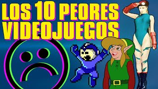 TOP 10 Los Peores VideoJuegos de la historia [upl. by Ernestus]