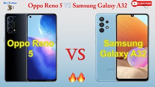 Oppo Reno 5 4G VS Samsung Galaxy A32 4G [upl. by Nosidda24]