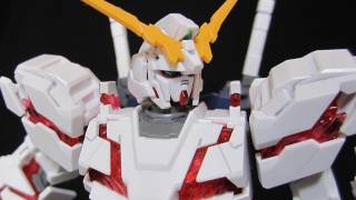 HGUC Unicorn Gundam Part 3 MS Destroy Mode Gundam UC gunpla review [upl. by El]