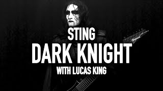 WCW  Sting quotDark Knightquot Entrance Theme Song Cover With Lucas King [upl. by Selmore307]