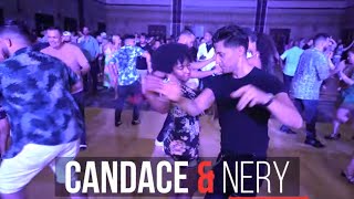 Candace amp Nery Garcia Elegant Salsa Social Dance [upl. by Notgnimer]