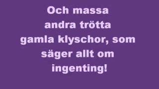 Markoolio amp Linda Bengtzing  Värsta schlagern LYRICS [upl. by Osber473]