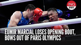 Eumir Marcial loses opening bout bows out of Paris Olympics [upl. by Grizel140]