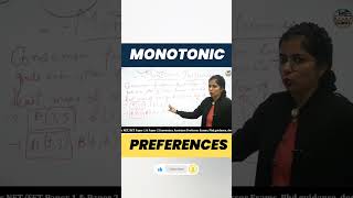 Monotonic Preferences Economics  Ugc Net Economics shorts [upl. by Elinor]