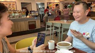 Kopitiam culture in Singapore [upl. by Nnil]