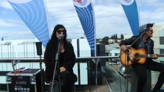 The Veronicas  4Ever Live on 929s Rooftop Gig [upl. by Eimas]