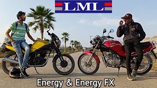 🔥LML ENERGY VS LML ENERGY FX  Drag Racing Video  Most Rare Bikes of India  LML Adreno LML Energy [upl. by Eisen]