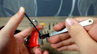 Kann ein Anfänger ein Vorhängeschloss knacken  Lockpicking Set im Test [upl. by Antons514]