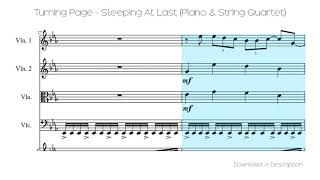 Turning Page  Sleeping At Last Piano amp String Quartet [upl. by Jauch]