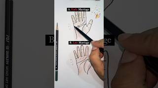 Marriage age  early marriage late marriage  age calculation in palmistry art [upl. by Atirak599]