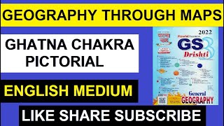 geography through maps in english  ghatna chakra  ghatna chakra pictorial  bpsc bssc state psc [upl. by Atinuahs709]