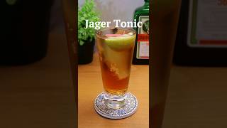 How to Make a Jäger Tonic Cocktail in 10 Seconds [upl. by Sine]