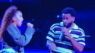 The Voice 2023 La Finale  Ilyana et Tayc chantent en duo « Le temps » [upl. by Alexio362]