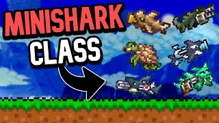 Terraria But I Am The MINISHARK Class [upl. by Anayt]