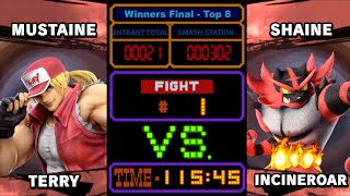 Smash Station 302  AoR  Mustaine vs Shaine  Winners Final  Top 8 [upl. by Kling]