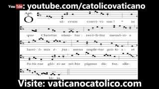 O sacrum convivium  Canto Gregoriano  Gregorian Chant [upl. by Aisyla]