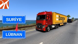 Promods Middle East Haritasında Lübnan Yolundayız  ETS2  Euro Truck Simulator 2 [upl. by Krasnoff]