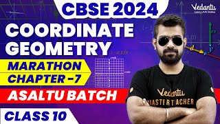 Coordinate Geometry Marathon 🏃‍♂️📐  CBSE 2024 Class 10 Math  Chapter 7  Shimon sir🔥 [upl. by Horvitz]