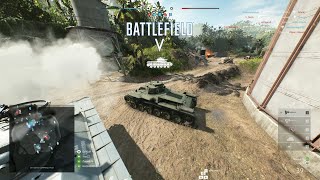 Battlefield 5 Type 97 ChiHa in Action – Solomon Islands Showdown [upl. by Sauers648]