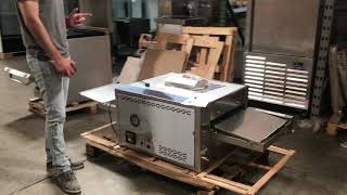 Commercial Conveyor Pizza and Baking Oven LINCOLN IMPINGER Countertop [upl. by Dyane]