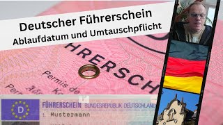 Deutscher Führerschein Ablaufdatum und Umtauschpflicht [upl. by Annmaria]