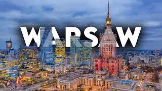 WARSAW CITY CENTRE BY DRONE 2023  SKYLINE  WARSZAWA Z LOTU PTAKA  4K  Poland is beautiful 7 [upl. by Dawaj164]