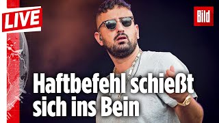 🔴 Rapper Haftbefehl mit einer Schussverletzung in Klinikum Darmstadt  BILD Live [upl. by Zebulen198]