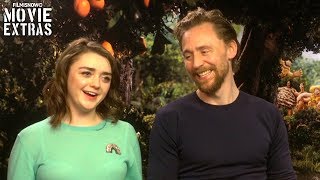 Early Man 2018 Maisie Williams amp Tom Hiddleston talk about their experience making the movie [upl. by Talley]