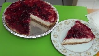 Cold Cheesecake  NO BAKE Easy recipe quick and simple [upl. by Viole905]