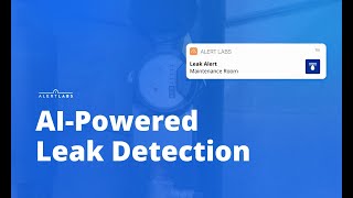 Alert Labs Water Leak Detection System for Commercial Buildings [upl. by Bessy565]