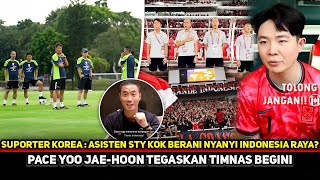 KAGETKAN ASIA Nasionalisme Asisten STY buat Korea iriYoo Jae Hoon  Kayak Gini Timnas dihujat [upl. by Pryor55]