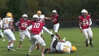 WaynesfieldGoshen vs Perry Football 1072022 [upl. by Nosreffej455]