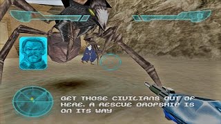 Armorines Project SWARM PS1 Walkthrough  12 [upl. by Acinomed]