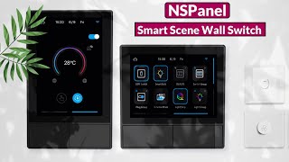 Sonoff NSPanel Smart Scene Wall Switch Demo Review Setup amp Guide for Home Automation [upl. by Nyladnek]