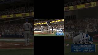 TEOSCAR HERNÁNDEZ HOME RUN  MLB THE SHOW 24  BASEBALL homerun yt fyp foryou baseball capcut [upl. by Mckeon476]