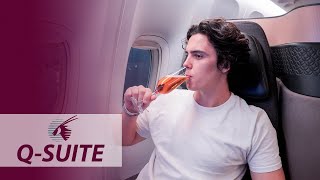 HONEST QATAR AIRWAYS QSuite Experience  Doha to Frankfurt [upl. by Necyrb877]