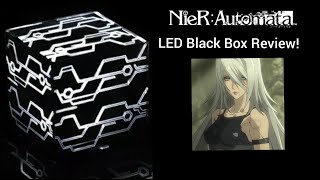 NierR Automata LED Black Box Collectible Review 🤍 [upl. by Normac]